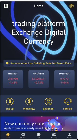 Crypto多语言交易所
